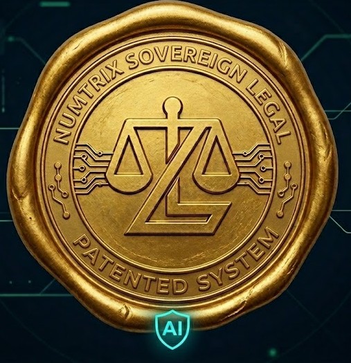 Numtrix Sovereign Legal - Patented System - Gold Wax Seal